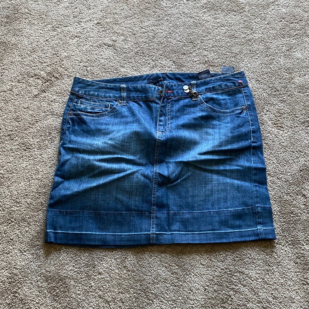 Tommy Hilfiger Denim Skirt SIZE 14